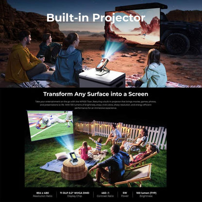 Oukitel WP100 Móvil Resistente Proyector 16GB+512GB 5G by OUKITEL