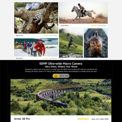 Ulefone Armor 28 Rugged Phone 16GB+512GB 10600mAh 5G