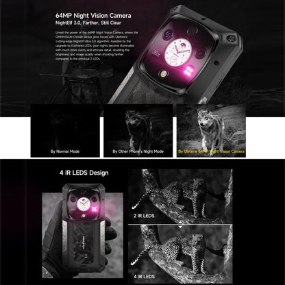 Ulefone Armor 28 Rugged Phone 16GB+512GB 10600mAh 5G