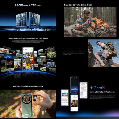 Oukitel WP200 Pro Móvil Resistente 24GB+1TB 6.7 Pulgadas by OUKITEL