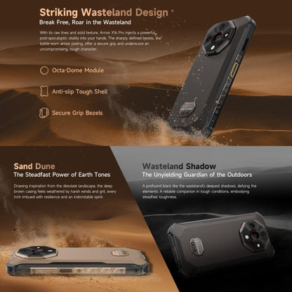 Ulefone Armor X16 Pro Teléfono 5G 5GB+256GB Visión Nocturna