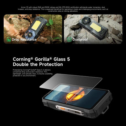 Ulefone Armor 33 Rugged Phone 12GB+512GB 6.95 Inch 4G