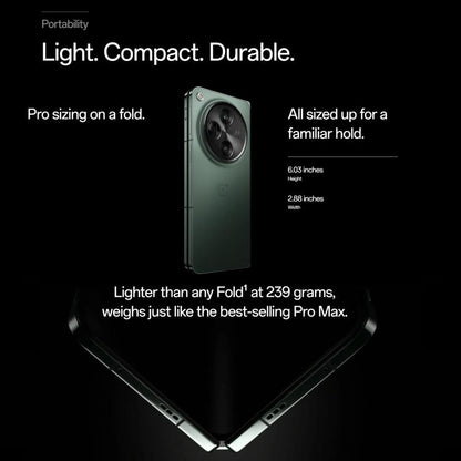 OnePlus Open 5G Teléfono Plegable 16GB+512GB 7.82 Pulgadas by OnePlus