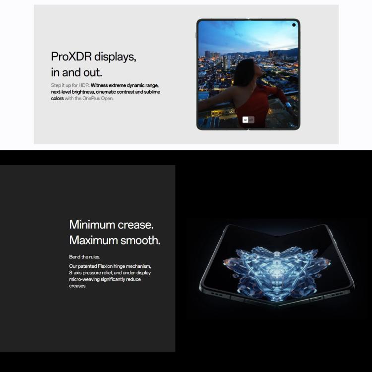 OnePlus Open 5G Teléfono Plegable 16GB+512GB 7.82 Pulgadas by OnePlus