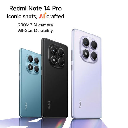 Xiaomi Redmi Note 14 Pro 4G 12GB+512GB Smart 6.67 Inch