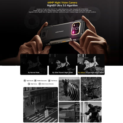 Ulefone Armor 27 Pro Smartphone 12GB+256GB NightVision 5G