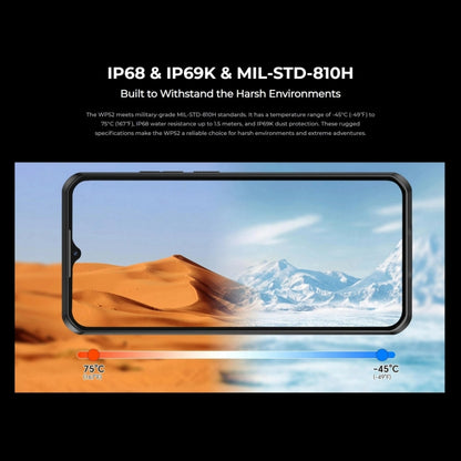 Oukitel WP52 5G Smartphone 4GB+256GB 6.6 Inch Display