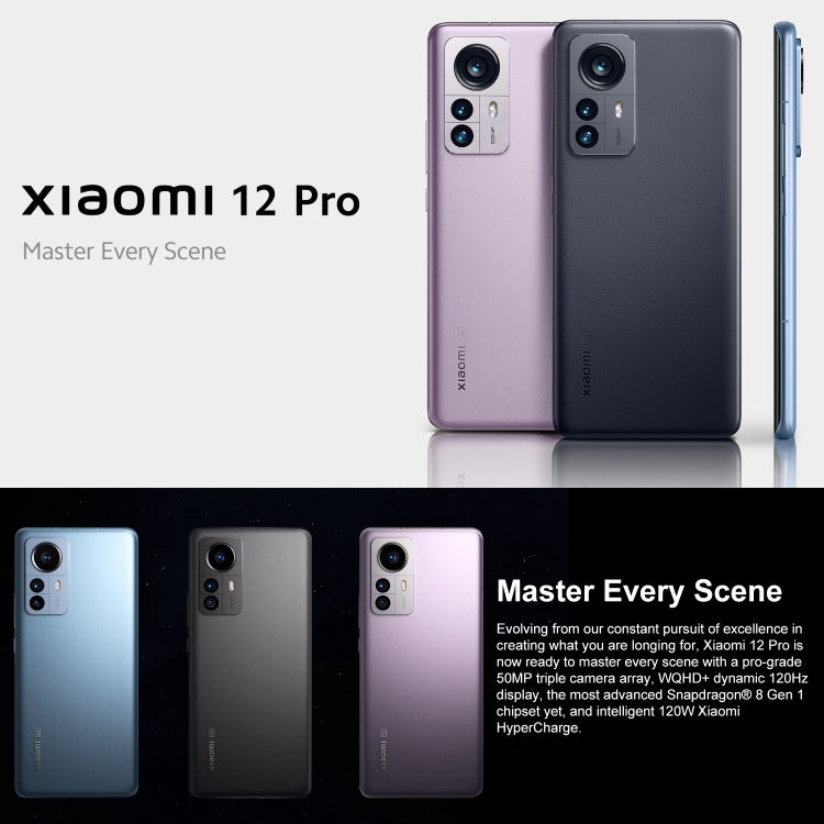 Xiaomi 12 Pro 5G Smartphone 12GB+256GB 6.73 Inch Display