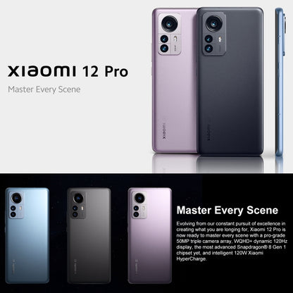 Xiaomi 12 Pro 5G Smartphone 12GB+256GB 6.73 Inch Display