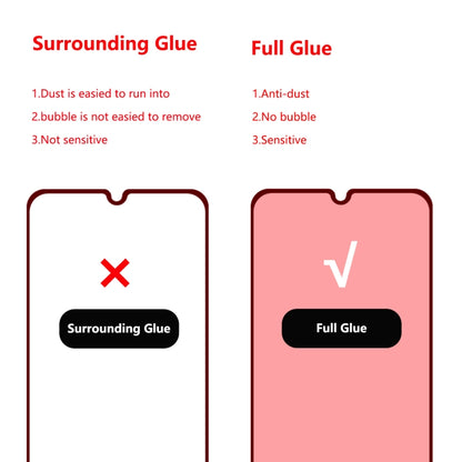 ENKAY Hat-Prince 0.26mm 9H 2.5D Curved Edge Tempered Glass Film for Galaxy A30 / A50