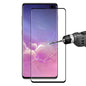 ENKAY Hat-Prince 0.26mm 9H 3D Curved Surface Full Screen Cover Hot Bending Tempered Color Film for Galaxy S10+