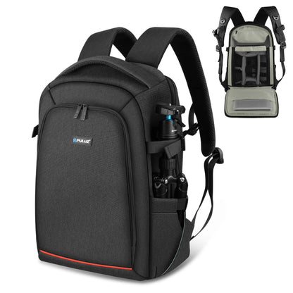 PULUZ Outdoor Portable Waterproof Scratch-proof Dual Shoulders Backpack Handheld PTZ Stabilizer Camera Bag with Rain Cover for Digital Camera, DJI Ronin-SC / Ronin-S