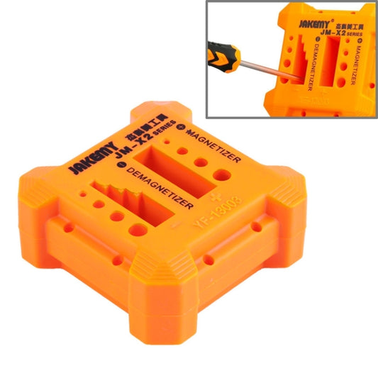 JAKEMY JM-X2 Magnetizer/Demagnetizer with Screwdriver Holes, Size: Medium, JM-X2