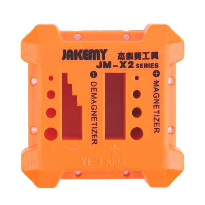 JAKEMY JM-X2 Magnetizer/Demagnetizer with Screwdriver Holes, Size: Medium, JM-X2
