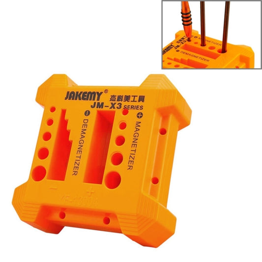 JAKEMY JM-X3 Magnetizer/Demagnetizer with Screwdriver Holes, Size: Large, JM-X3