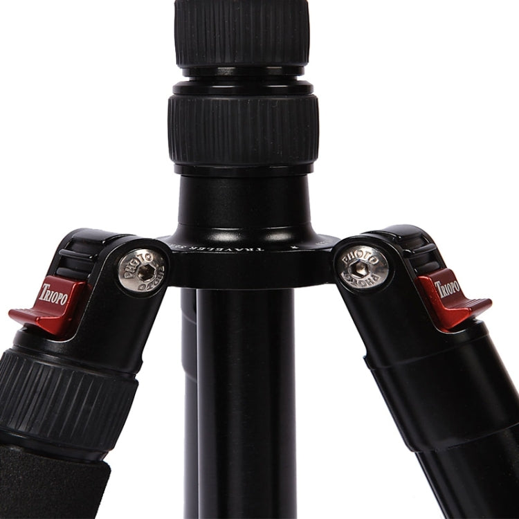 Triopo MT-2805C Adjustable Portable Aluminum Tripod with NB-2S Ball Head for Canon Nikon Sony DSLR Camera