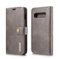 DG.MING Crazy Horse Texture Flip Detachable Magnetic Leather Case for Samsung Galaxy S10, with Holder & Card Slots & Wallet, For Samsung Galaxy S10, Galaxy S10