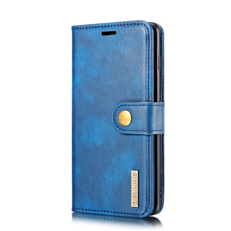 DG.MING Crazy Horse Texture Flip Detachable Magnetic Leather Case for Samsung Galaxy S10, with Holder & Card Slots & Wallet, For Samsung Galaxy S10, Galaxy S10