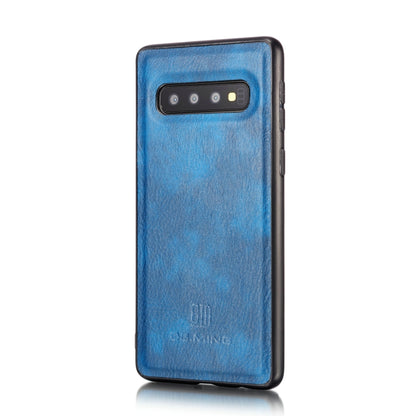 DG.MING Crazy Horse Texture Flip Detachable Magnetic Leather Case for Samsung Galaxy S10, with Holder & Card Slots & Wallet, For Samsung Galaxy S10, Galaxy S10