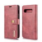 DG.MING Crazy Horse Texture Flip Detachable Magnetic Leather Case for Samsung Galaxy S10, with Holder & Card Slots & Wallet, For Samsung Galaxy S10, Galaxy S10