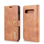 DG.MING Crazy Horse Texture Flip Detachable Magnetic Leather Case for Samsung Galaxy S10, with Holder & Card Slots & Wallet, For Samsung Galaxy S10, Galaxy S10