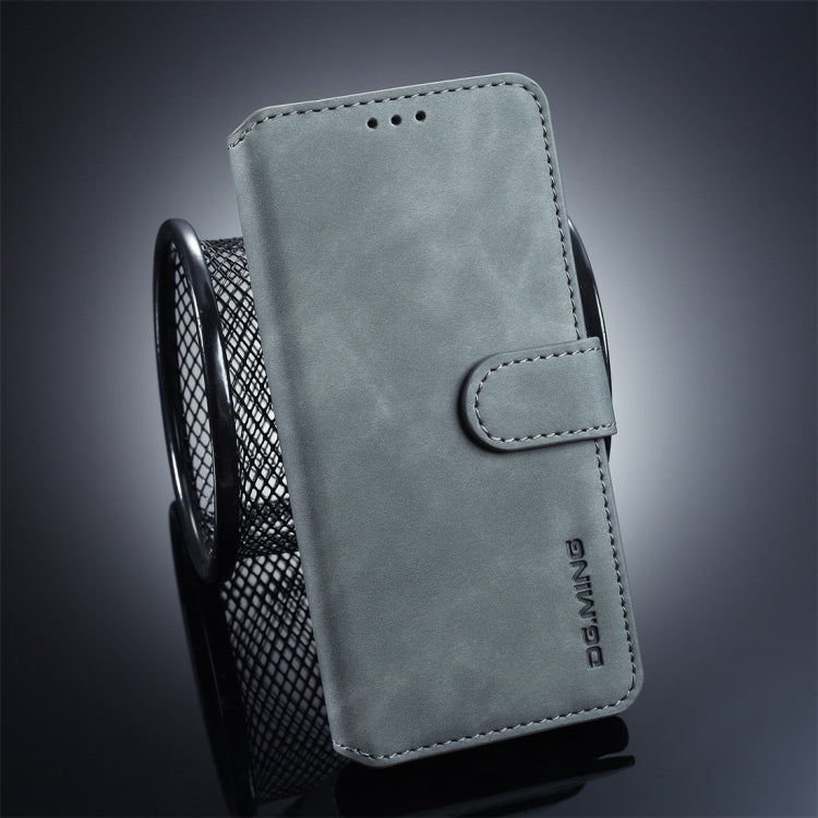 DG.MING Retro Oil Side Horizontal Flip Case for Galaxy S10 Plus, with Holder & Card Slots & Wallet, Galaxy S10 Plus