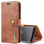 DG.MING for Galaxy S9 Crazy Horse Texture Horizontal Flip Detachable Magnetic Protective Case with Holder & Card Slots & Wallet, Galaxy S9