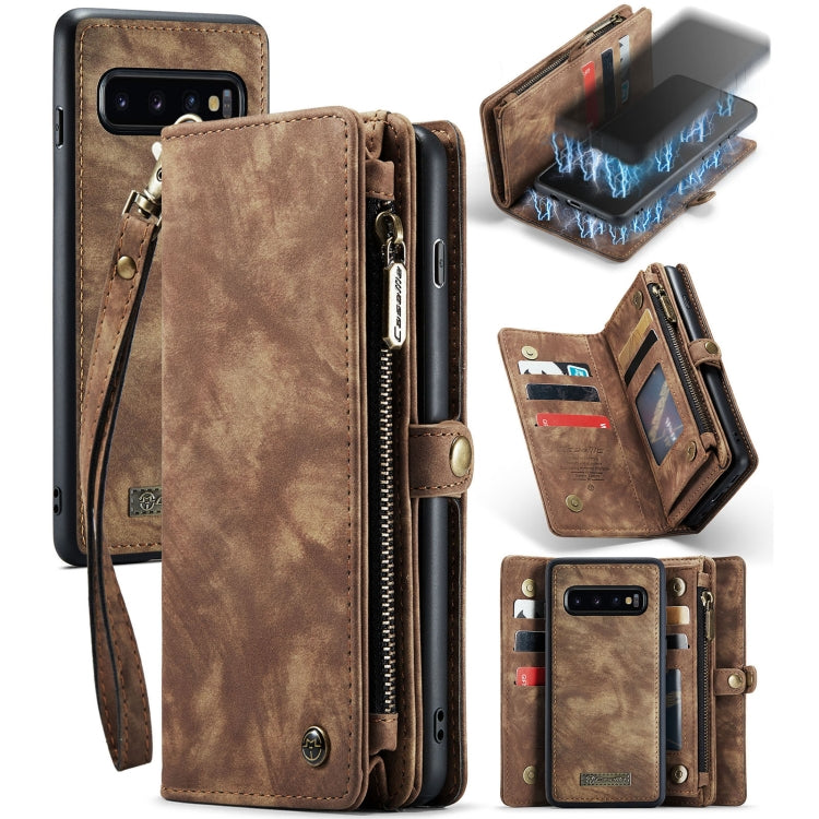 For Samsung Galaxy S10 CaseMe-008 Detachable Multifunctional Flip Leather Phone Case, For Samsung Galaxy S10