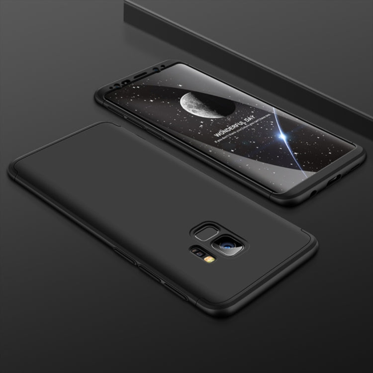 GKK for Galaxy S9 Three Stage Splicing 360 Degree Full Coverage PC Protective Case Back Cover, Galaxy S9