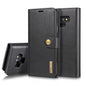 DG.MING Crazy Horse Texture Flip Detachable Magnetic Leather Case for Galaxy Note 9, with Holder & Card Slots & Wallet, Galaxy Note 9