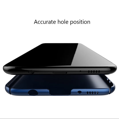 AIQAA For Galaxy S8 + / G9550 Solid Color Metal Paint Plastic PC Dropproof Protective case with Bear Ring Holder, For Galaxy S8 + / G9550