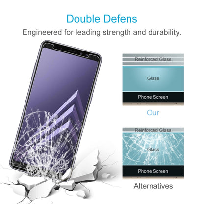 For Galaxy A8 (2018) 0.26mm 9H Surface Hardness 2.5D Curved Edge Tempered Glass Screen Protector, For Galaxy A8 (2018)