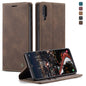 CaseMe-013 Multifunctional Retro Frosted Horizontal Flip Leather Case for Galaxy A30S / A50S / A50, with Card Slot & Holder & Zipper Wallet & Photo Frame, For Galaxy A50