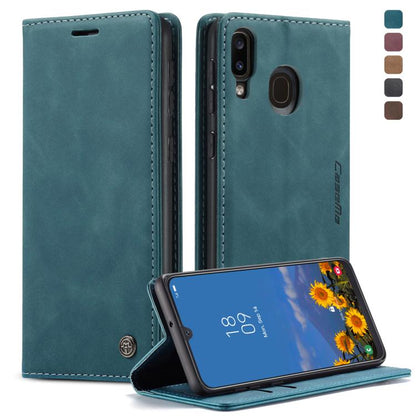 CaseMe-013 Multifunctional Retro Frosted Horizontal Flip Leather Case for Galaxy A40, with Card Slot & Holder & Wallet, For Galaxy A40