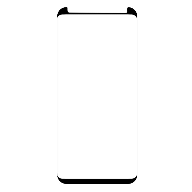 Case Friendly Screen Curved Tempered Glass Film For Galaxy S8 / G950, Galaxy S8 3D, For S8, For Galaxy S8 0.26mm, For Galaxy S8 Black Frame