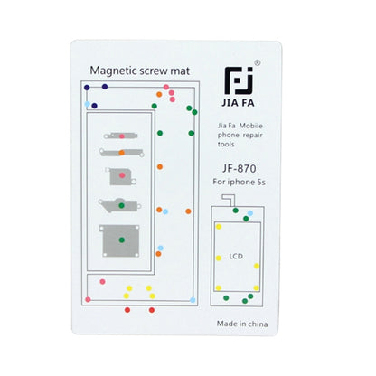 JIAFA Magnetic Screws Mat for iPhone 5S , For 5S