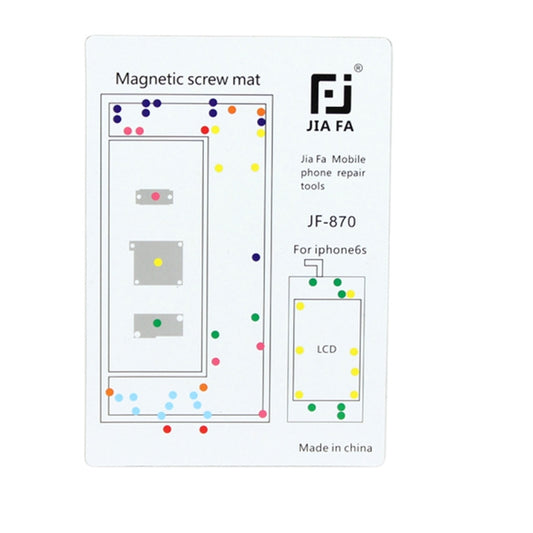 JIAFA Magnetic Screws Mat for iPhone 6s , For 6s