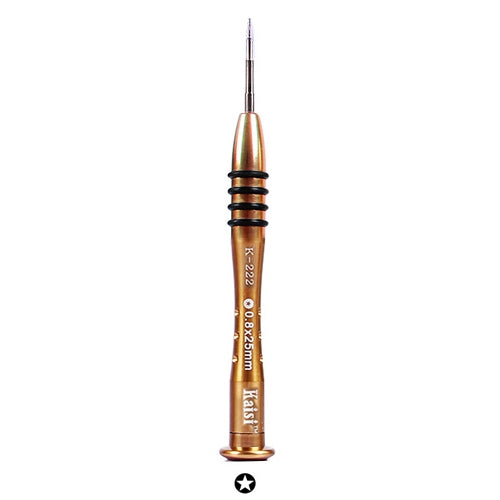 Kaisi K-222 Precision Screwdrivers Professional Repair Opening Tool for Mobile Phone Tablet PC (Five star: 0.8), Five star: 0.8