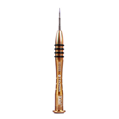 Kaisi K-222 Precision Screwdrivers Professional Repair Opening Tool for Mobile Phone Tablet PC (Five star: 0.8), Five star: 0.8