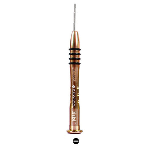 Kaisi K-222 Precision Screwdrivers Professional Repair Opening Tool for Mobile Phone Tablet PC (Straight: 2.0), Straight: 2.0