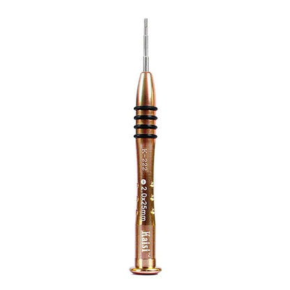 Kaisi K-222 Precision Screwdrivers Professional Repair Opening Tool for Mobile Phone Tablet PC (Straight: 2.0), Straight: 2.0