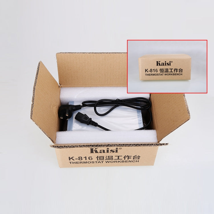 Kaisi K-816 Constant Temperature Heating Plate LCD Screen Open Separator Desoldering Station With Silicone Pad, US Plug, Kaisi K-816 US Plug, Kaisi K-816 EU Plug