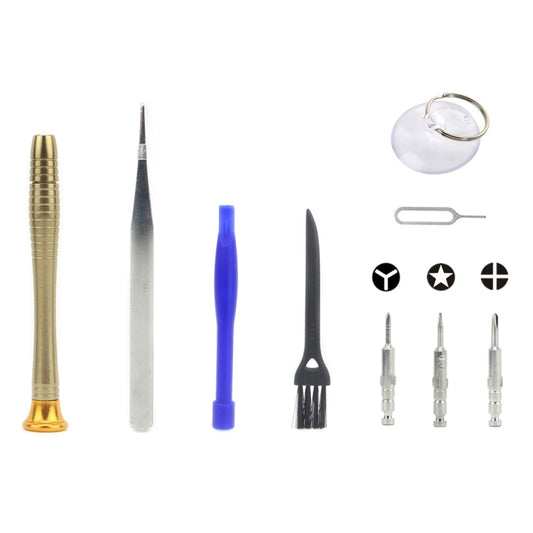 JIAFA JF-8168 9 in 1 Professional Screwdriver Repair Open Tool Kits for iPhone, JF-8168