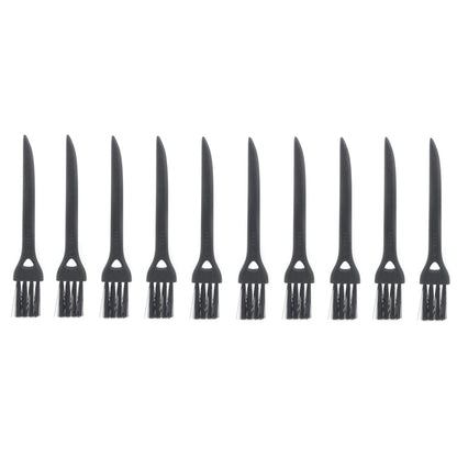 10 PCS JIAFA P8842 Flat Head Shrill Tail Cleaning Brush, Length: 8.5cm, P8842 (10 PCS)