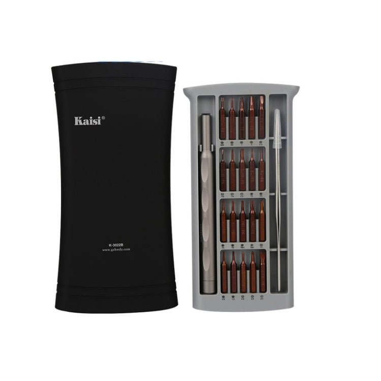 Kaisi K-3022A 22 in1 High Precision Screwdriver Set Magnetic Screwdriver Bits, K-3022A, K-3022B