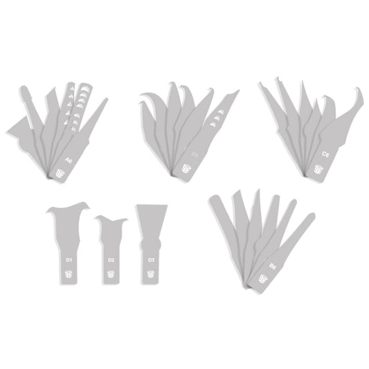 BEST-69A 27 PCS/Set Cutting Knife CPU Repairing tools, 69A Cutting Knife