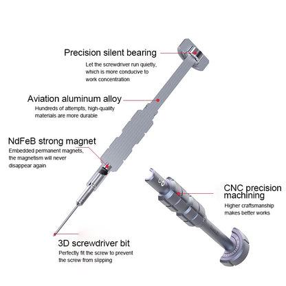Qianli i-Thor S2 Precision 3D Texture Phillips Screwdriver, Qianli i-Thor Phillips