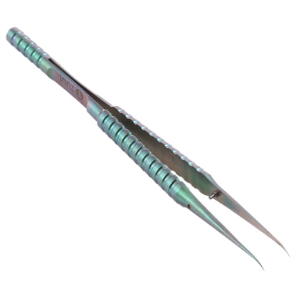2UUL Ti02  Titanium Alloy Curved Tweezers, 2UUL Ti02