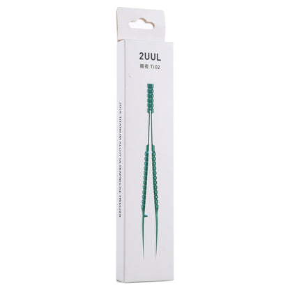 2UUL Ti02  Titanium Alloy Curved Tweezers, 2UUL Ti02