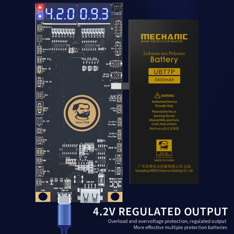Mechanic BA27 Battery Activation Detection Board For iPhone 5-13 Pro Max / Android Phone, Mechanic BA27